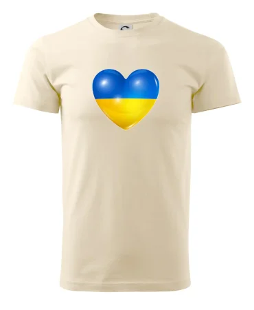 Ukrajina srdce vlajka