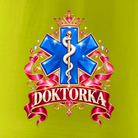 Doktorka - stuhy a kříž