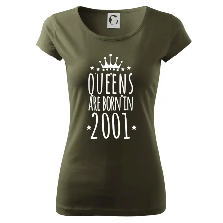 Queens are born in 2001