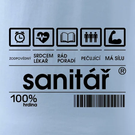 Čárový kód sanitář