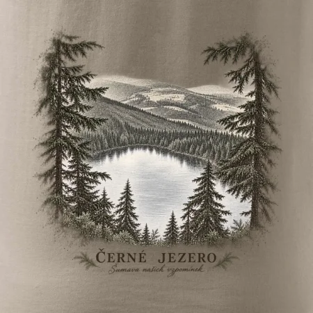Černé jezero šumava našich vzpomínek