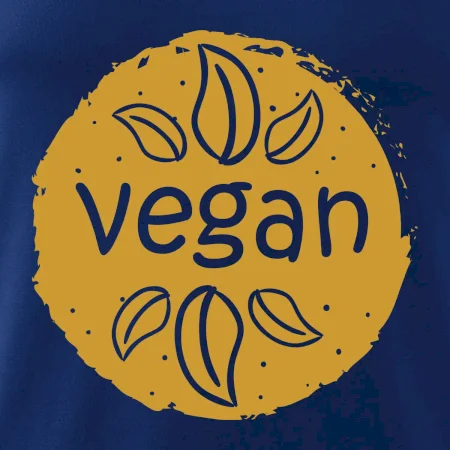 Vegan hnědá kruh