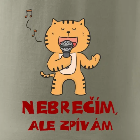 Nebrečím, ale zpívám