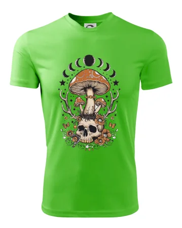 Goblincore magical mushroom