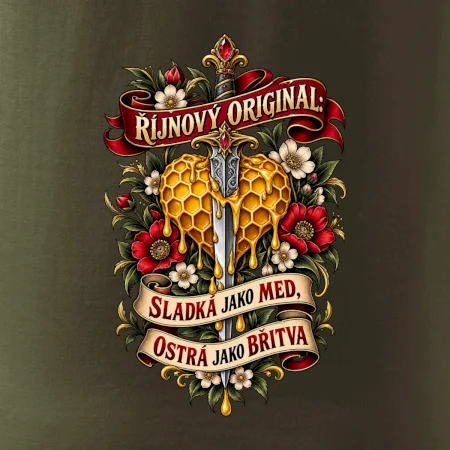 Říjnový originál sladká jako med ostrá jako břitva