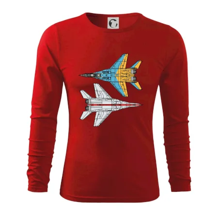 Mig 29 Fulcrum ze spoda a ze zhora