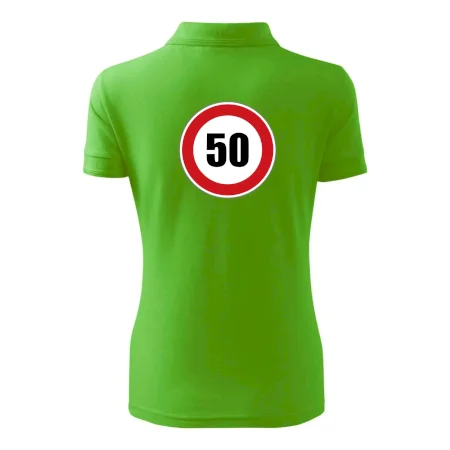 Dopravní značka - omezení rychlosti 50