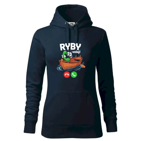 Karikatura ryby volají