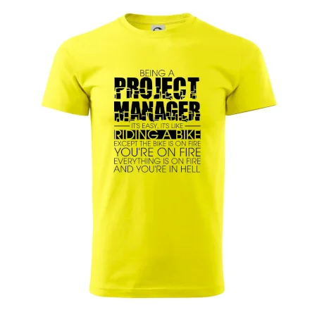 Being A Project Manager - bike
