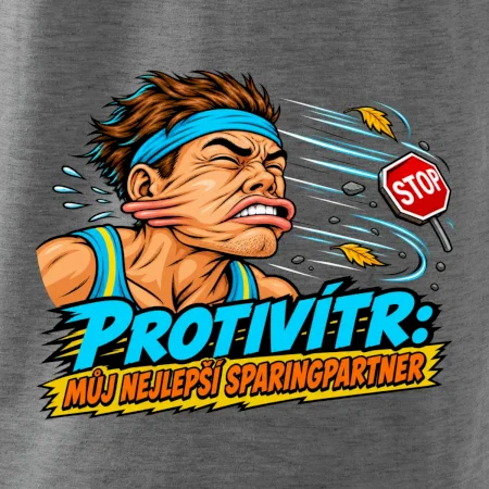 Běžecký protivítr můj sparingpartner