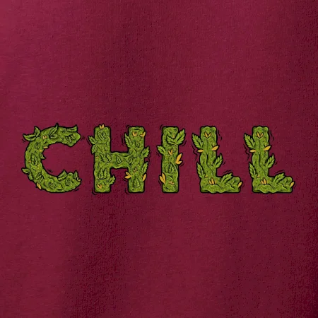 Konopí nápis chill