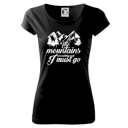 The mountains are calling and i must go