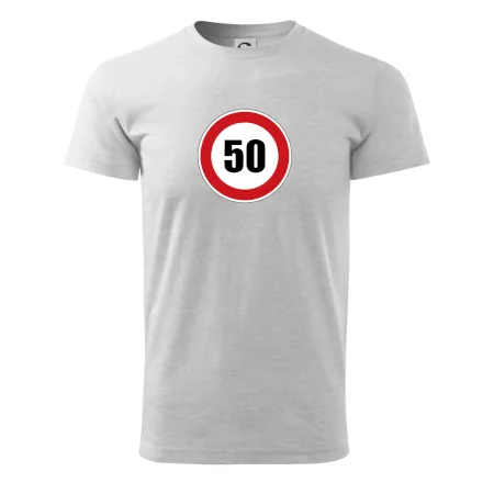 Dopravní značka - omezení rychlosti 50