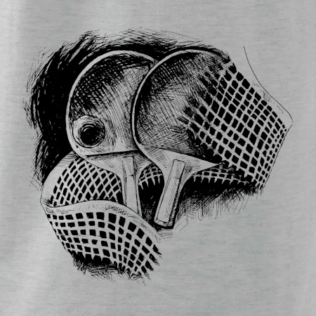 Ping pong pálky a síť