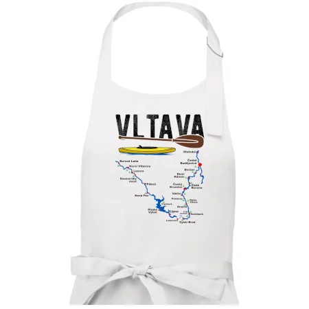 Mapa řeky Vltavy