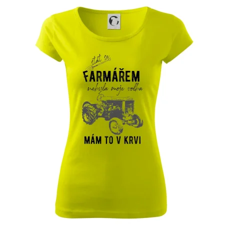 Stát se farmářem nebyla moje volba