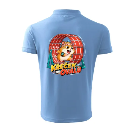 Běžecký křeček na oválu