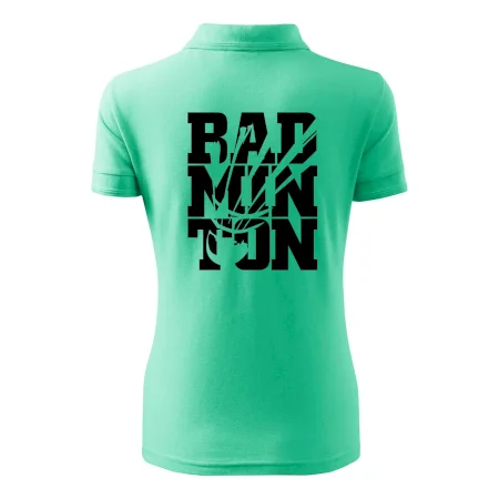 Badminton nápis