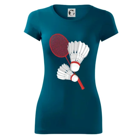 Badminton - pálka a košík