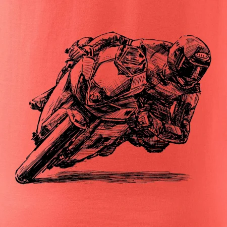 Motorkář skica