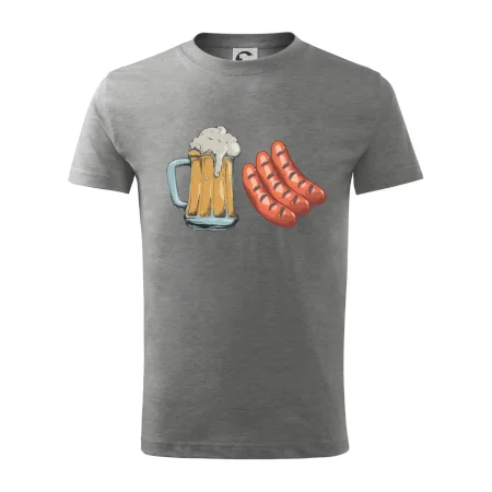 Pivo a klobása