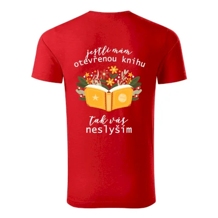 Jestli mám otevřenou knihu, tak vás neslyším