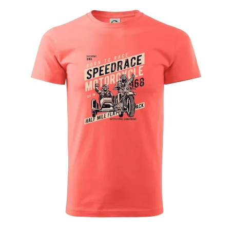 Speedrace motrcycle half mile