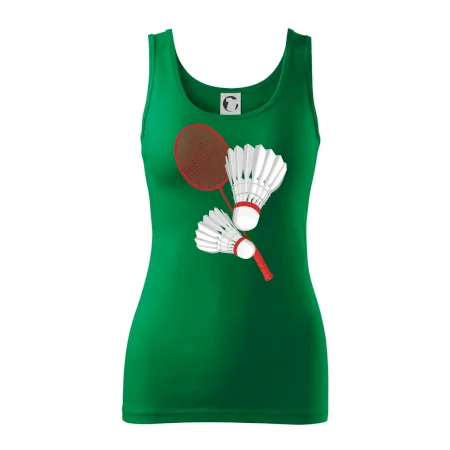 Badminton - pálka a košík