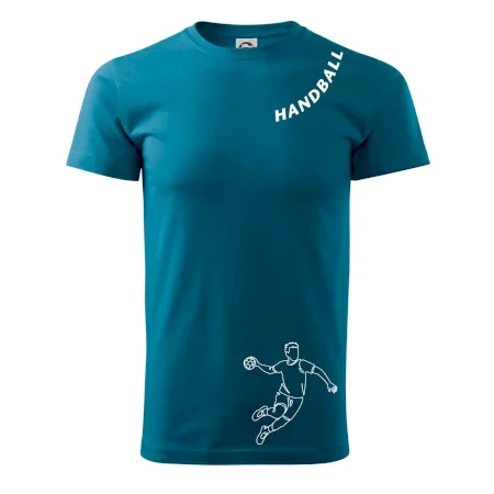 Handball nápis šikmo