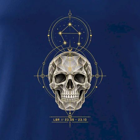 Váhy Astrologická geometrická lebka