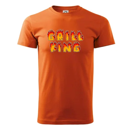 Grill King ohnivý nápis