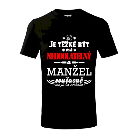 Je těžké být tak neodolatelný - manžel