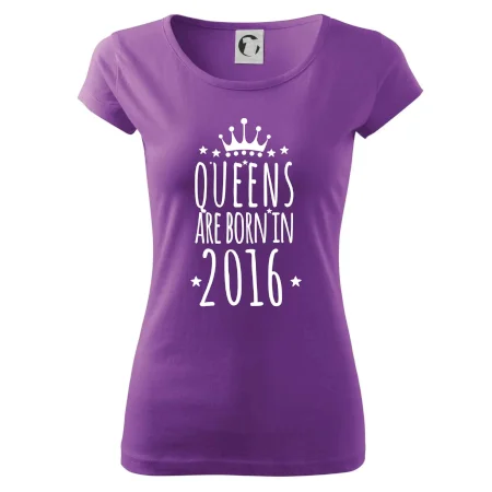 Queens are born in 2016