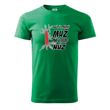 Každý správný muž, má u sebe nůž