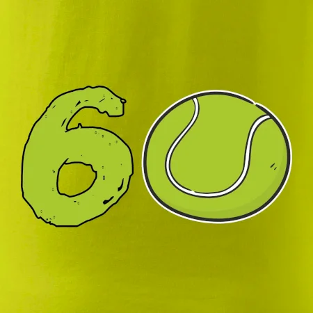 Tenis kulaté narozeniny 60