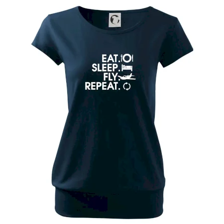 Eat sleep fly repeat