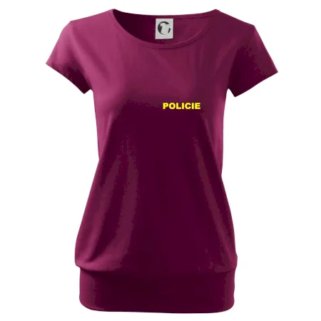 Policie Nápis žlutý