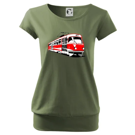 Tramvaj T3R barevná