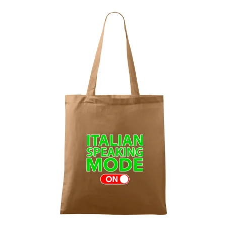 Italian speaking mode - ON