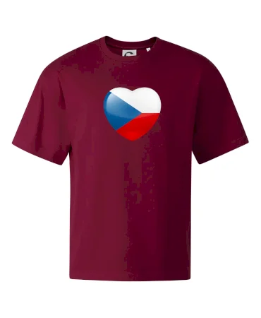 České srdce - vlajka