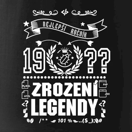 Zrození legendy - pro programátora