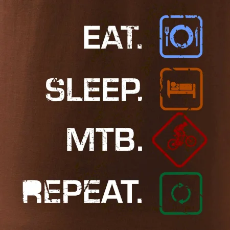 Eat sleep MTB repeat