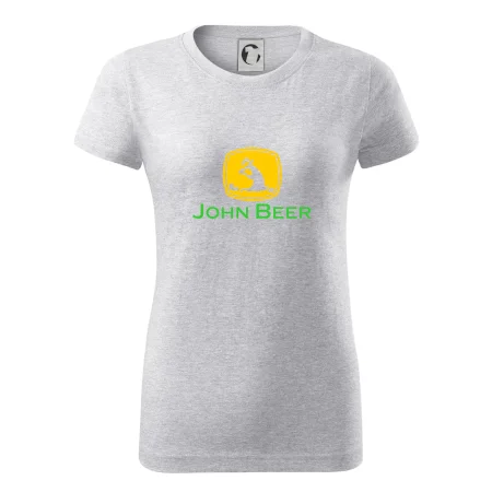 John Beer jelen s pivem