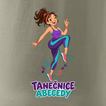 Běžecká tanečnice abecedy
