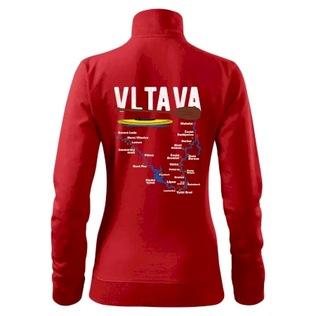 Mapa řeky Vltavy