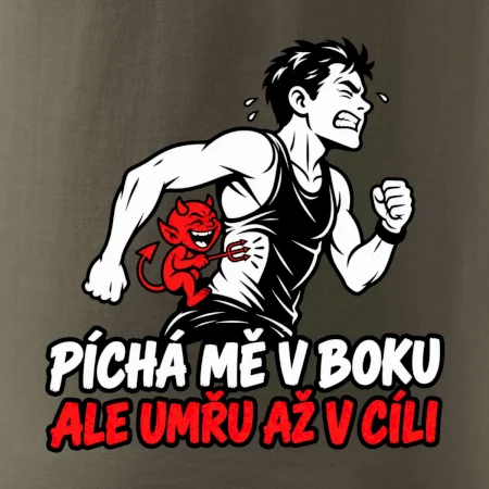 Běžec píchá mě v boku