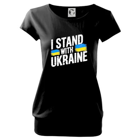 I stand with ukraine tiskací nápis