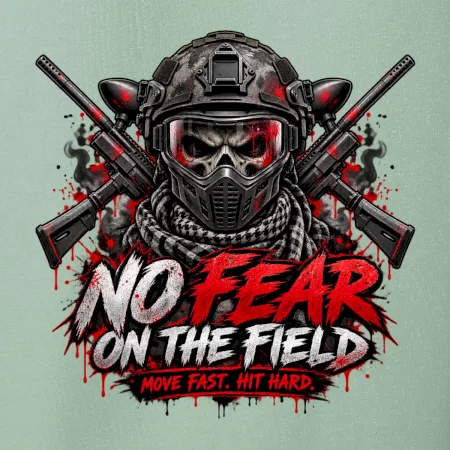 Lebka bojovníka no fear paintball