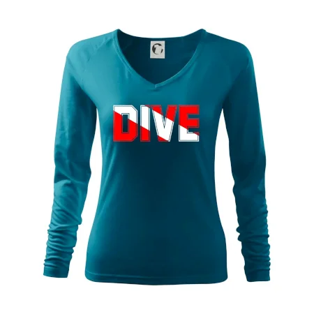 Dive nápis vlajka