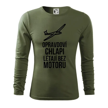 Opravdovi chlapi létají bez motoru